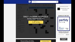 Does Doeses...oh DOES! - September 26th Dictionary.com Daily Crossword