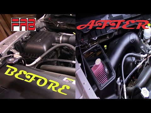 S&B Cold Air Intake Install on My Ram!