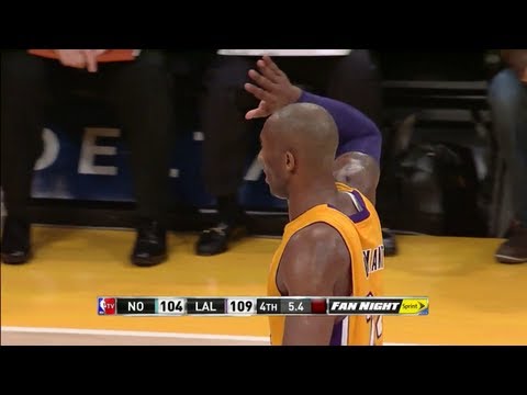 Kobe Bryant's Double-Double vs New Orleans Hornets - Full Highlights 29/01/2013