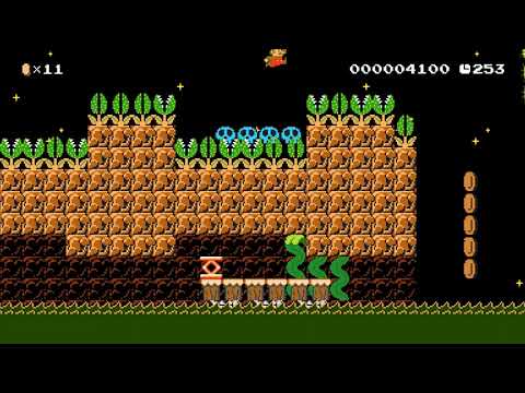 Bone Hewn Bayou (Super Mario Maker 2)