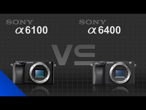 Sony alpha a6100 vs Sony alpha a6400