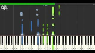 Suddenly - Billy Ocean | Adelina Piano synthesia tutorial