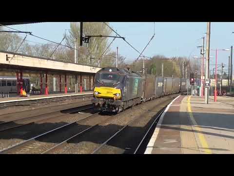 88004 4m27 Mossend Yard - Daventry modsal, Sat. 26th March 2022