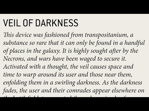 veil of darkness in a nutshell