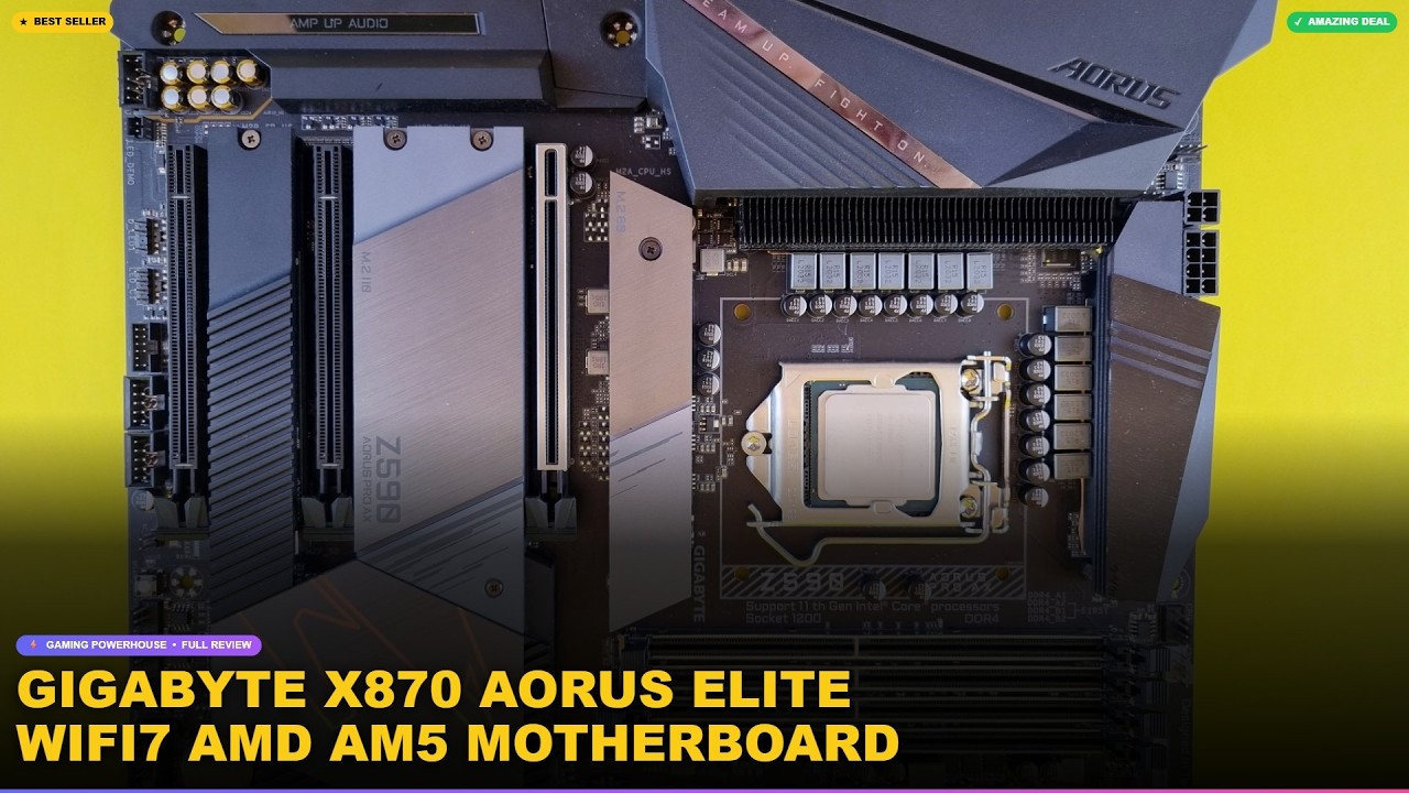 GIGABYTE X870 AORUS Elite WIFI7 AMD AM5 Motherboard Review: Tested for Performance and Value