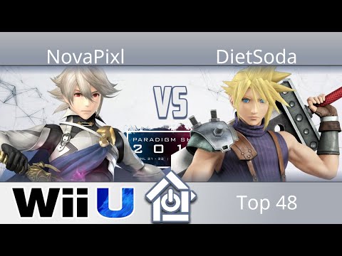 Paradigm Shift 2018 - NovaPixl (Corrin) vs DietSoda (Cloud) - Smash 4 Top 48