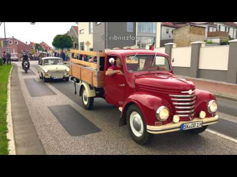 Ostblock Fahrzeugtreffen Pütnitz 2017.   4k