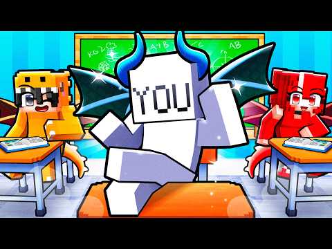 YOU at an ALL DRAGON SCHOOL in Minecraft!