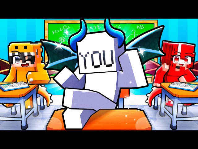 YOU at an ALL DRAGON SCHOOL in Minecraft! SDDEFAULT Thumbnail