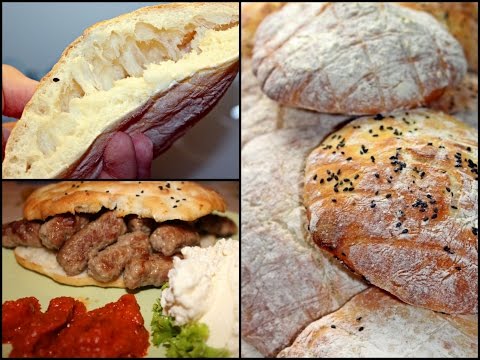 Bosanske Lepinje za ćevape - Somuni /Bosnian Flatbread - supersoft