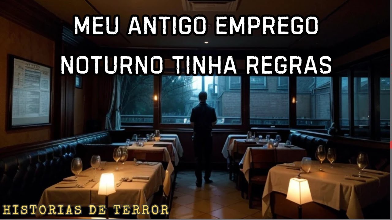 Meu Antigo Emprego Noturno Tinha REGRAS - Historia de terror | CreepyPasta
