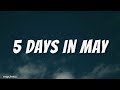 Blue Rodeo - Five Days In May  LYRICS Video