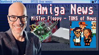 Real Floppies On The MiSTer, AmiGameJam Voting Begins, The Amiga in Max Headroom, Games & More!