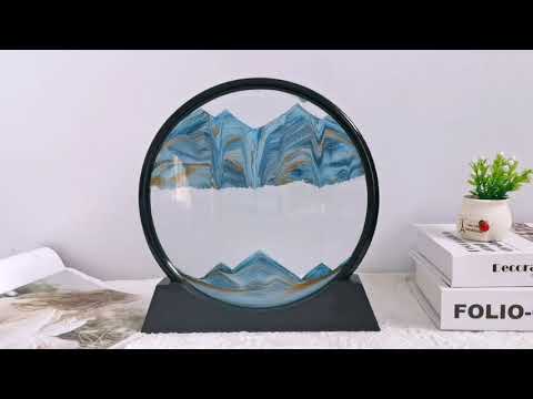 Ampulheta Decorativa Luxury Sand - Dunas Relaxantes