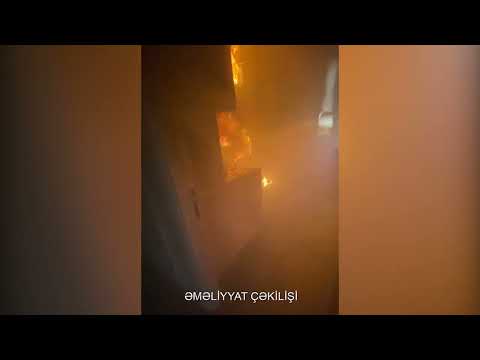 Səbail rayonu, A.Abbaszadə küçəsində yerləşən yaşayış binasında yanğın