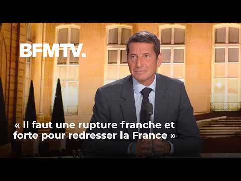 David Lisnard : « Il faut une rupture franche et forte pour redresser la France »