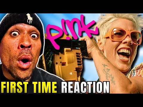 Rapper FIRST time REACTION to P!nk - So What!! She is a MENACE hahaha....