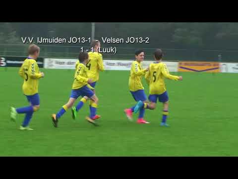 VVIJ JO13 1    Velsen JO13 2  7 oktober 2017