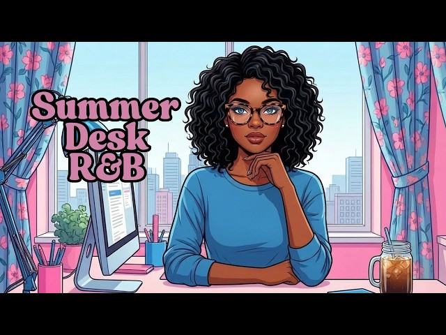 Summer Desk R&B | Smooth LoFi Beats for Focus, Flow & Easy Productivity