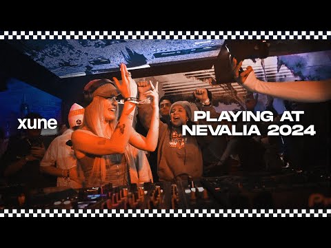 XUNE - Live at NEVALIA 2024 | Playing 'CARNET' (Saiko & Caleb Calloway) [Cloonee Remix]