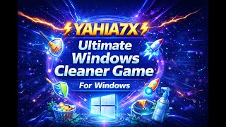 زيادة FPS وتسريع الويندوز للألعاب 🔥 | YAHIA7X Cleaner 2026🔥