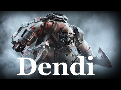 Dendi Pudge mid vs Mirana | fast game | Gameplay | Highlights — Dota 2