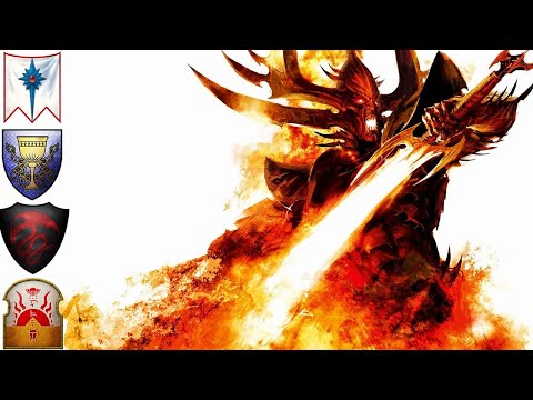 RACE FOR THE WIDOWMAKER - Free for All at the Shrine of Khaine - Total War Warhammer 2