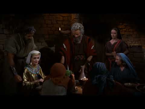 The Ten Commandments | All The Firstborn In Egypt Are Struck Down By The Lord