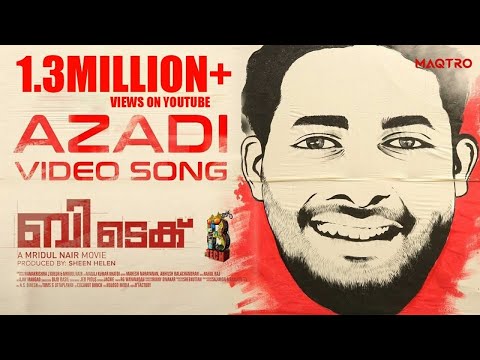BTech - Azadi Video Song | Asif Ali | Rahul Raj | Mridul Nair | Maqtro