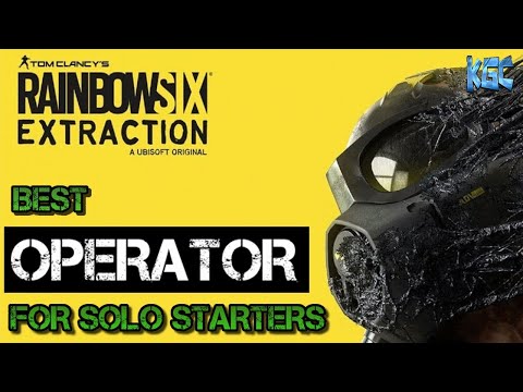 Rainbow Six Extraction TIPS Best SOLO OPERATOR for beginners.