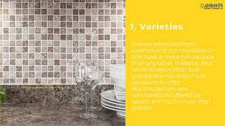 4 Reasons To Choose Quartz Countertops Over Granite or Marble