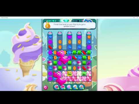 Candy Crush Saga Super Hard Level 631 Completed | Audio Talkthrough | F2P Strategy