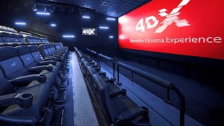 4DX Cinemas Next Generation - Motion Seats, Wind, Fog, Lighting, Bubbles, Water &amp; Scents