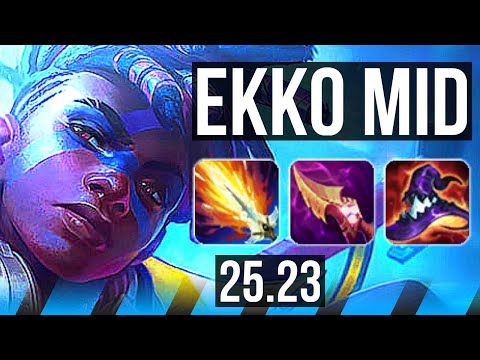 EKKO vs YONE (MID) | KR Master | 25.23
