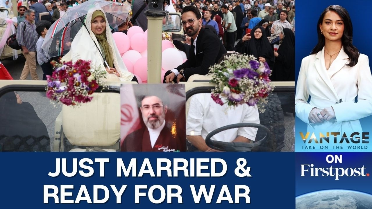 Iran Hosts Mass Wedding Ceremony for Couples Pledging to Sacrifice for War | Vantage on Firstpost|4K