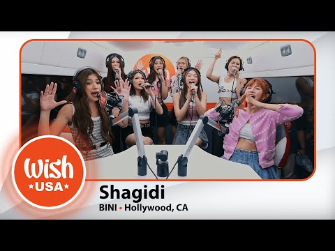 BINI performs "Shagidi" LIVE on the Wish USA Bus
