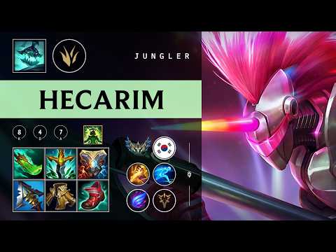 Hecarim Jungle vs Lee Sin - KR Challenger Patch 26.04