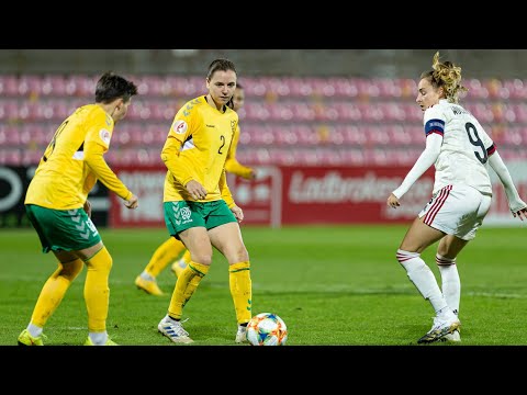 Liucija Vaitukaityte | Belgium - Lithuania | UEFA Women's Euro 2022 qualifying