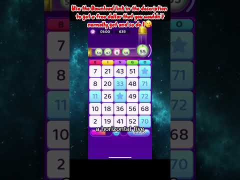 Bingo Cash App GamePlay #money #bingo #shorts - YouTube