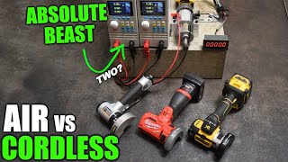 Best Cut-Off Tool? Dyno Testing DeWALT v Milwaukee v Air