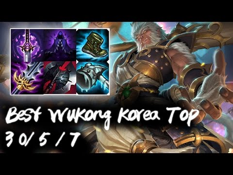 Best WuKong Korea Top vs Jayce | Korea High Elo Replays
