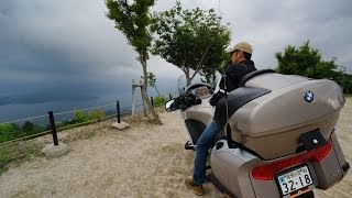 preview picture of video '丹後半島　天橋立　舞鶴タンデムツーリング　K1200LT Motorcycle Touring'