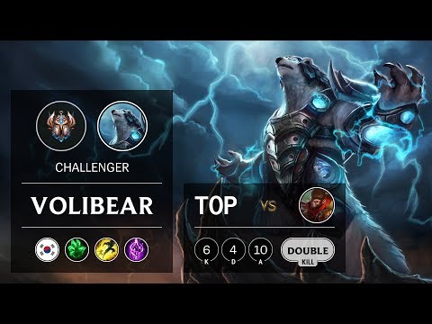 Volibear Top vs Wukong - KR Challenger Patch 9.20