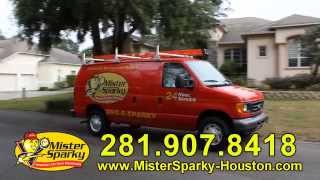 preview picture of video 'Cypress Texas electrician- Mister Sparky gives you tips on Ceiling Fan Installation'