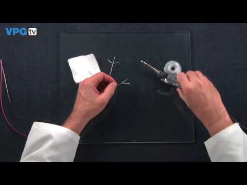 Tutorial:  Soldering and Coating a CEA Strain Gage (Advanced Sensors Technology)