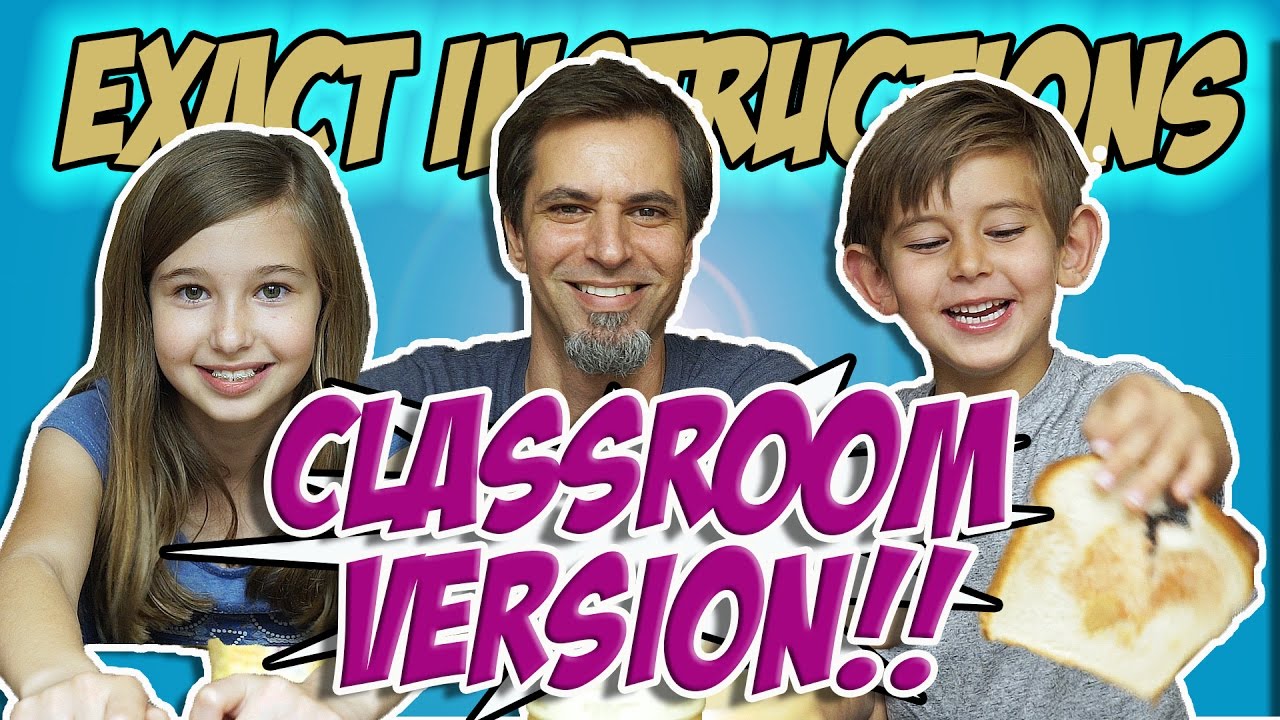 Make a PB&J Sandwich - Exact Instructions Challenge