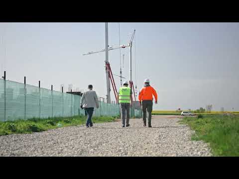 Santier Riviera Oradea   -  evolutie  luna Aprilie