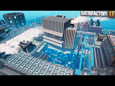 The Nuclear Power Plant is DONE! - Satisfactory 1.1