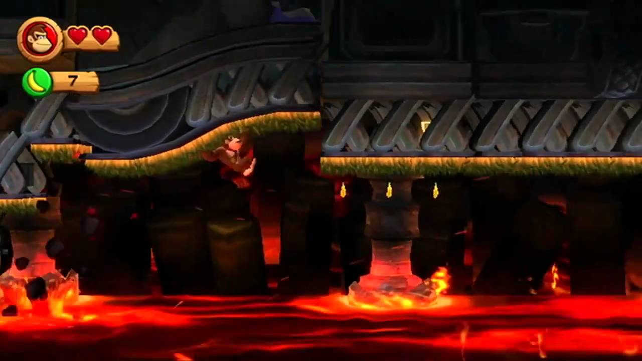 Donkey Kong Country Returns - Wii - Lava Trailer (HD) - YouTube