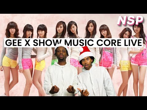 Girls' Generation 소녀시대 'Gee' MV + Performance - 소녀시대 - 지 @ Show Music Core Live| Reaction